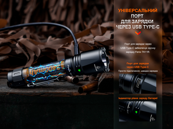 Ліхтар ручний Fenix TK11R - фото №10