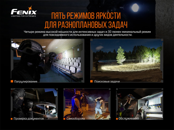 Ліхтар ручний Fenix TK20R V2.0 - фото №4