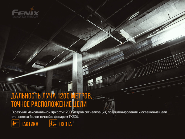 Ліхтар ручний лазерний Fenix TK30 Laser - фото №8