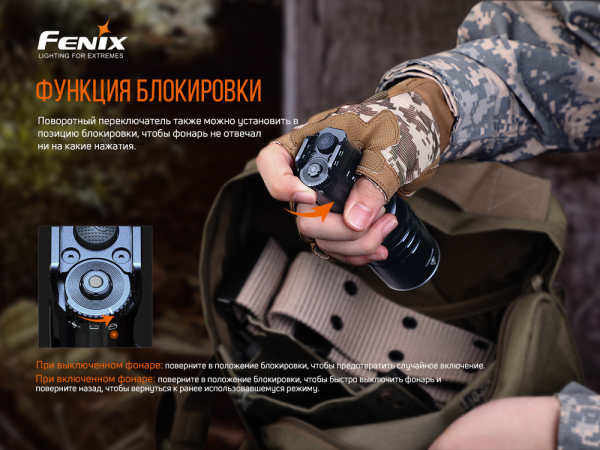 Ліхтар ручний Fenix TK35UE V2.0 - фото №13