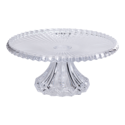 Тортівниця на ніжці 25 см скляна HP-19-138 - фото