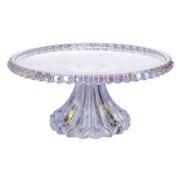 Тортівниця на ніжці Ø26 см скляна кругла HP-19-148 - фото
