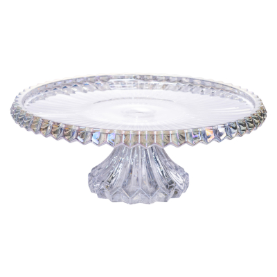 Тортівниця на ніжці Ø32 см скляна HP-19-148L - фото
