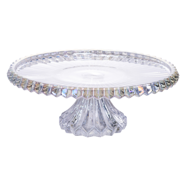 Тортівниця на ніжці Ø32 см скляна HP-19-148L - фото