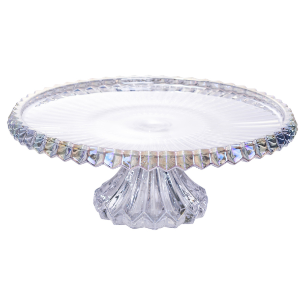 Тортівниця на ніжці Ø32 см скляна HP-19-148L - фото №4