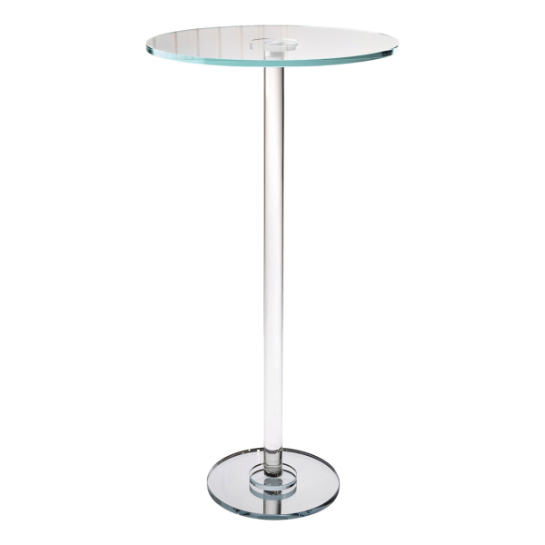 Тортівниця скляна на високій ніжці 30×60 см кругла підставка для торта, капкейків HP-4-88M - фото