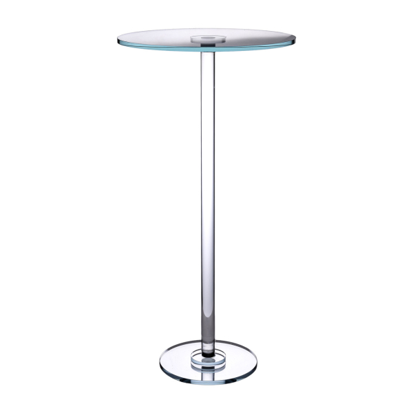 Тортівниця скляна на високій ніжці 30×60 см кругла підставка для торта, капкейків HP-4-88M - фото №2