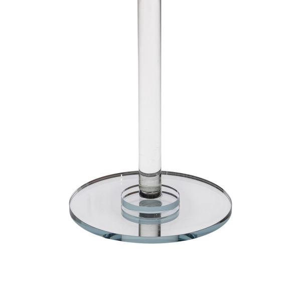 Тортівниця скляна на високій ніжці 30×60 см кругла підставка для торта, капкейків HP-4-88M - фото №3