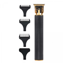 Тример для стрижки VGR V-179 акумуляторний з насадками чорний