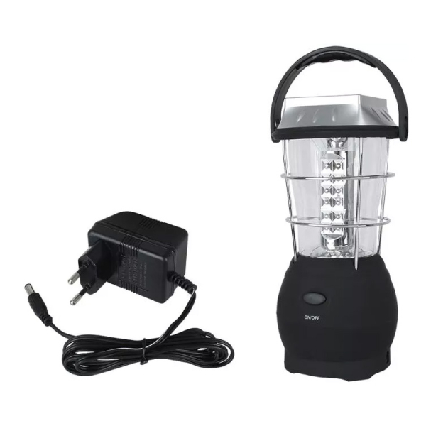 Туристичний ліхтар MIL-TEC 3-Way Lantern з сонячною панеллю та акумулятором - фото