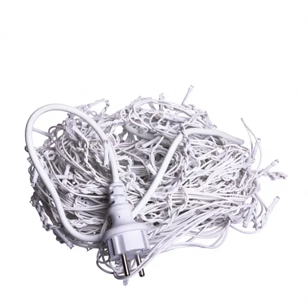 Вулична гірлянда Бахрома 20 м 335 LED білий провід Білий 20MWW - фото №3