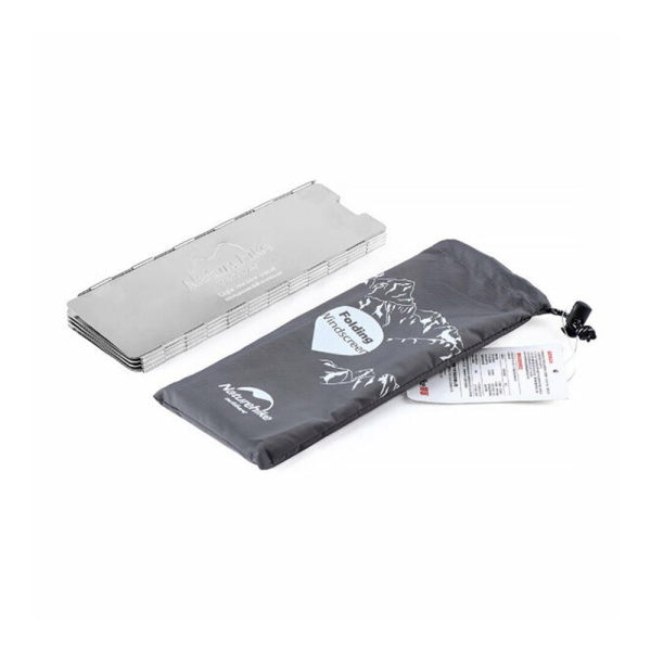 Вітрозахисний екран для пальника Naturehike steel (NH15F008-B) - фото №2