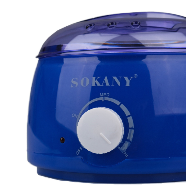 Воскоплав SOKANY SK-117 баночний з терморегулятором 500 мл синій - фото