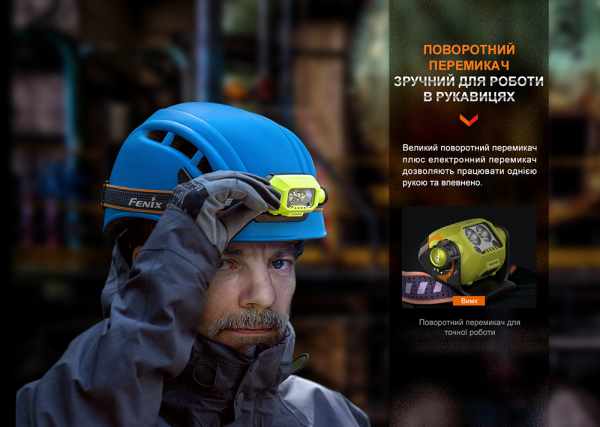 Ліхтар налобний Fenix WH23R з безконтактним датчиком - фото №27