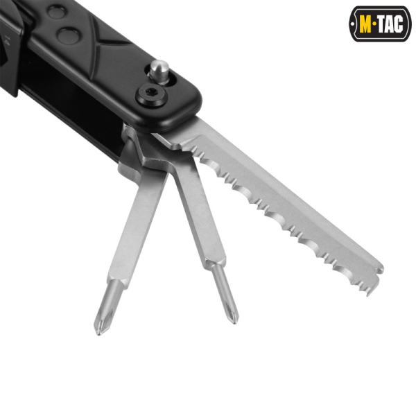 Мультитул M-Tac Type 11 Black/Steel - фото №17