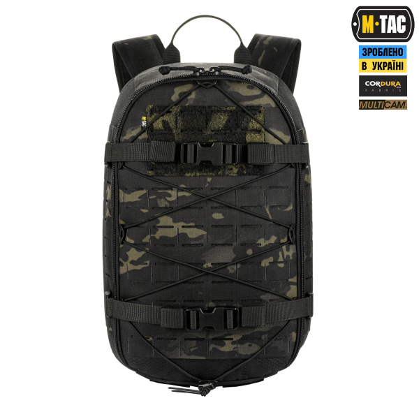 M-Tac рюкзак Sturm з ергономічними лямками X-Large Elite Gen.II Multicam Black - фото №4