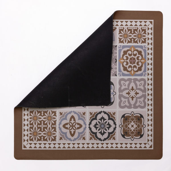 Килимок для сушіння посуду діатомітовий універсальний 58×58 см HP-42-5 - фото №2