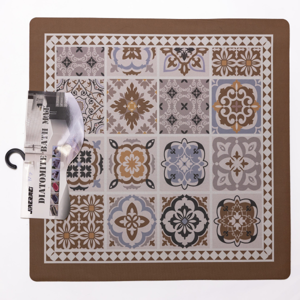 Килимок для сушіння посуду діатомітовий універсальний 58×58 см HP-42-5 - фото №3