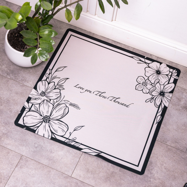 Килимок діатомітовий Love you Three Thousand 58*58 см універсальний HP-42-3 - фото №4