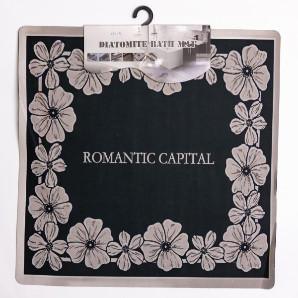 Килимок діатомітовий Romantic Capital 58*58 см універсальний HP-42-4 - фото №3