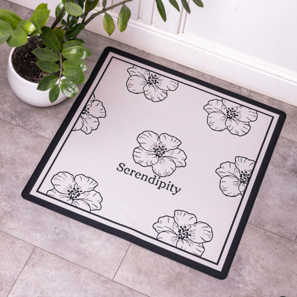 Килимок для сушіння посуду Serendipity 58*58 см діатомітовий HP-42-17 - фото №4