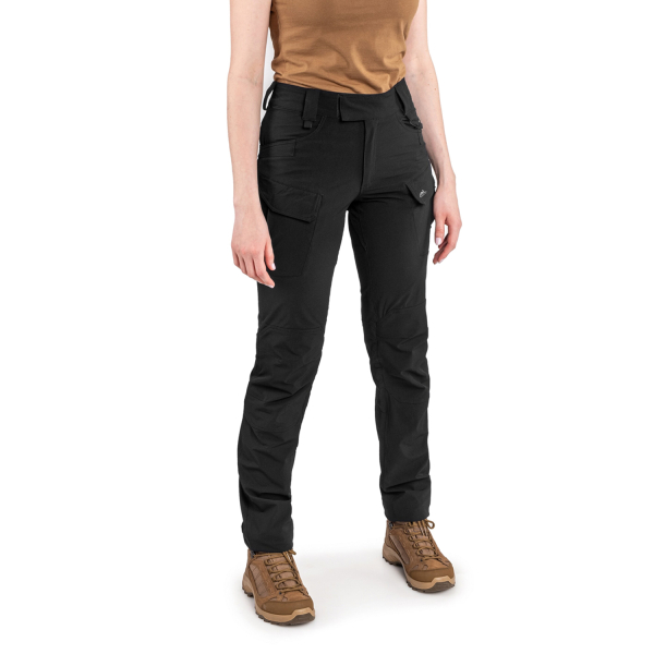 Жіночі штани Helikon OTP VersaStretch Black, Black - фото №3