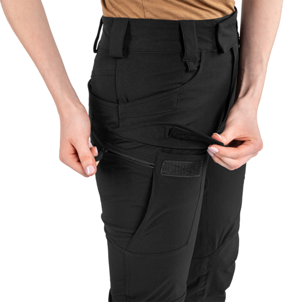 Жіночі штани Helikon OTP VersaStretch Black, Black - фото №7