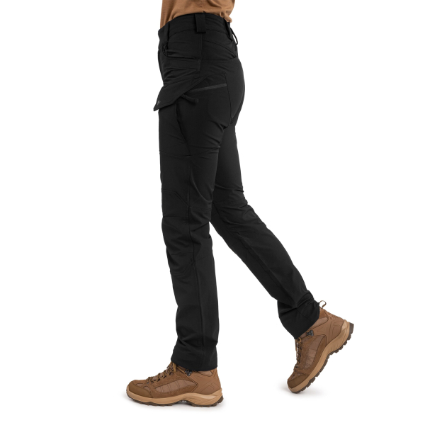 Жіночі штани Helikon OTP VersaStretch Black, Black - фото №6