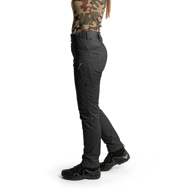 Жіночі штани Helikon Women's UTP Resized PolyCotton Rip-Stop Black, Black - фото №4